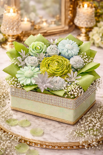 Luxury Floral Candle Bouquet Box | Handmade Scented Flower Candles Gift Set by CandleCrew